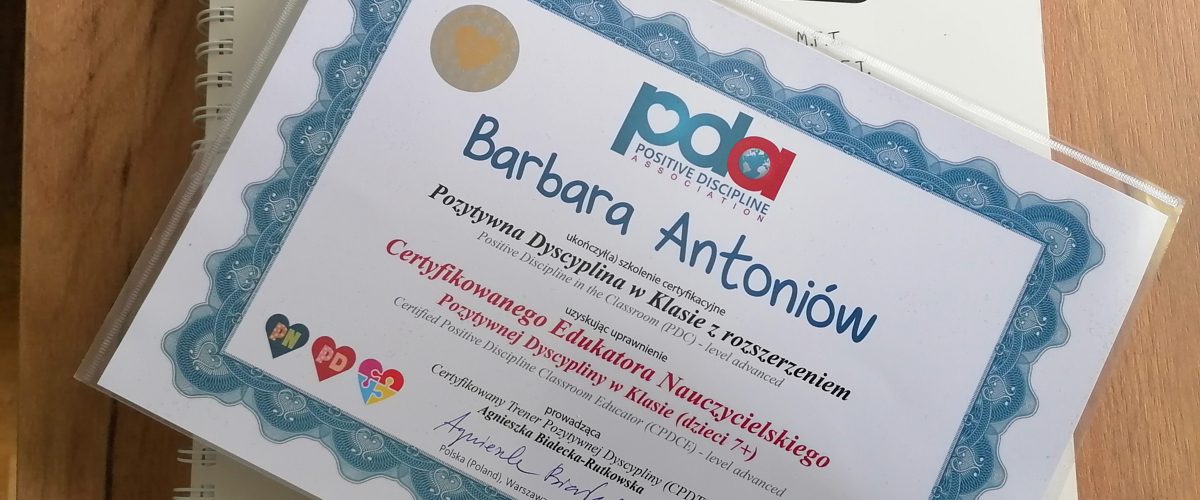 PD EDU Edukacja z Pozytywną Dyscypliną Barbara Antoniów