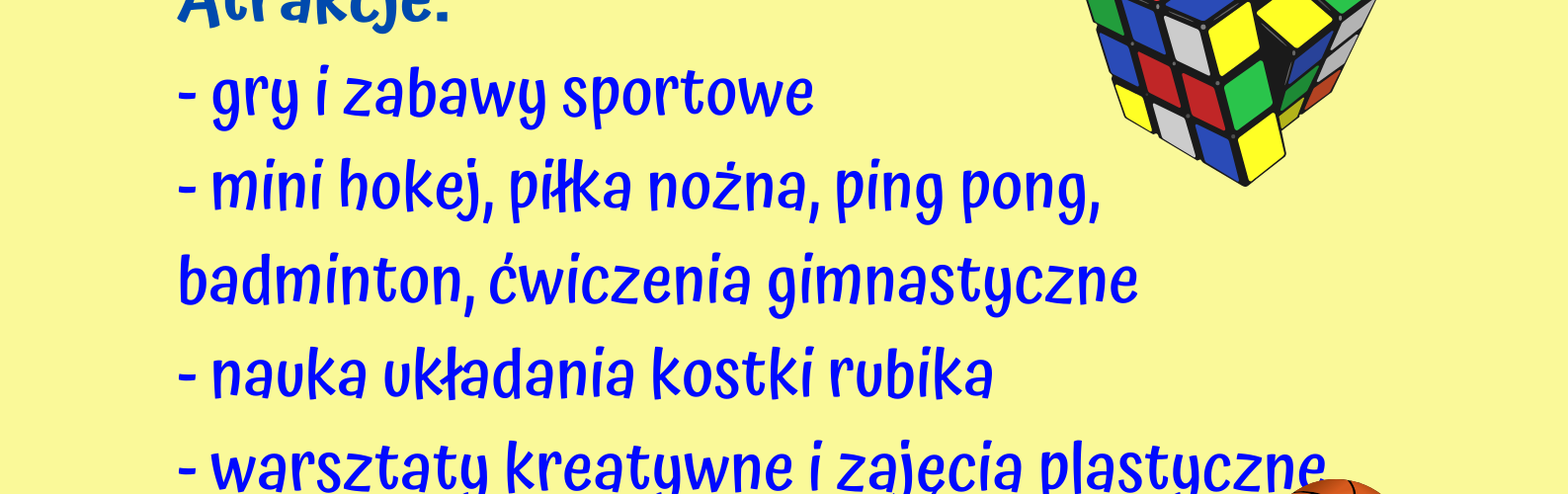 Program Półkolonii Letnich PD EDU Rzeszów