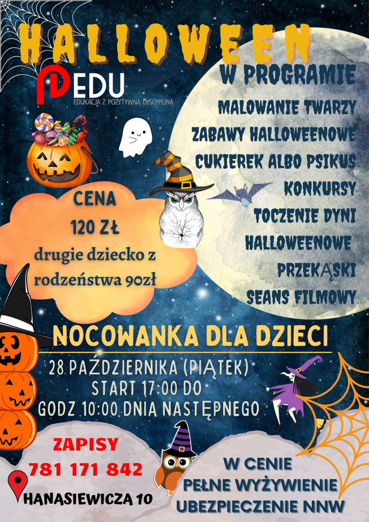 Nocowanka Halloween