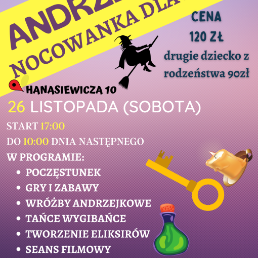 Nocowanki dla dzieci PD EDU Rzeszów