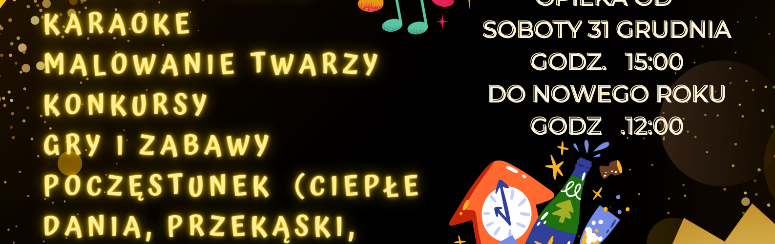 Sylwester dla dzieci Nocowanka Rzeszów