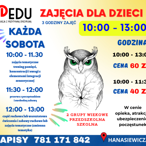 WARSZTATY DLA DZIECI RZESZÓW