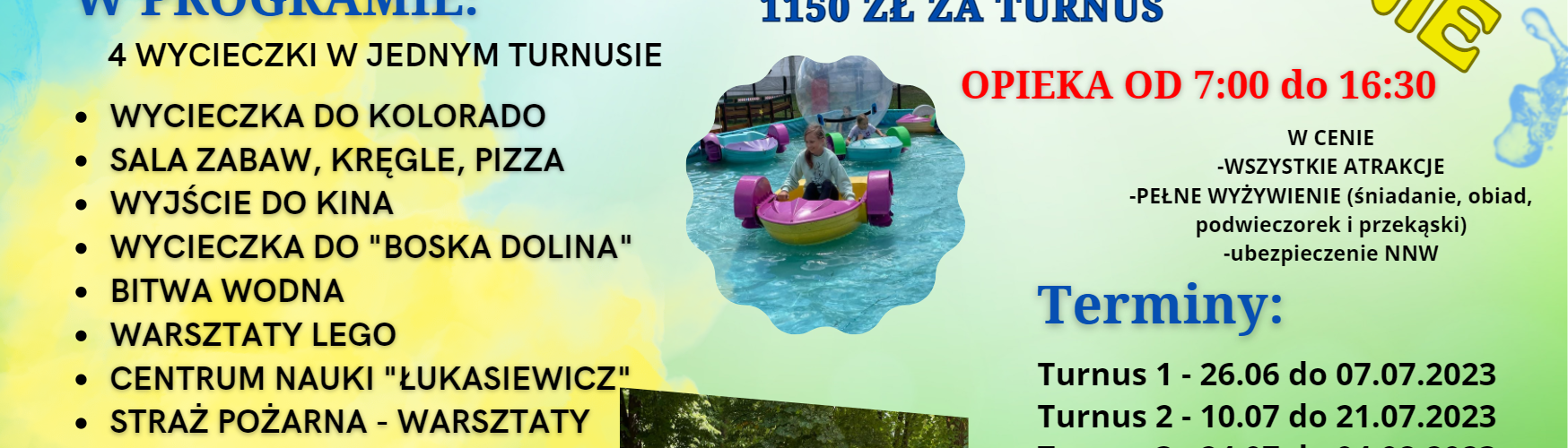 PÓŁKOLONIE DLA DZIECI RZESZÓW