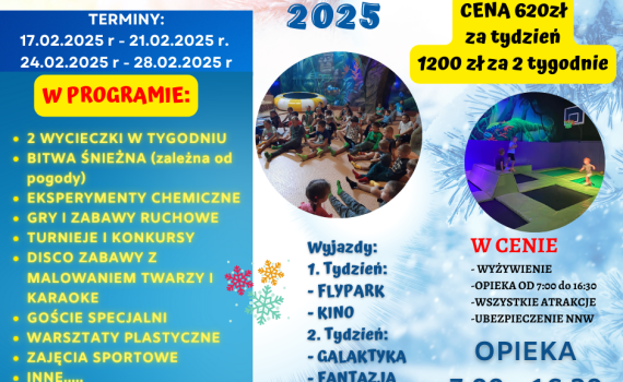 Półkolonia zimowa Rzeszów