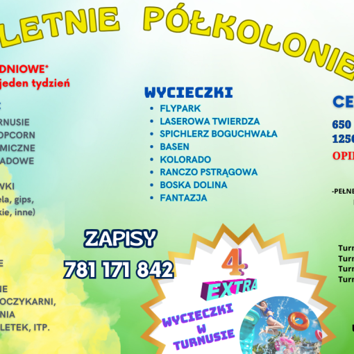 Półkolonie letnie 2025 Rzeszów